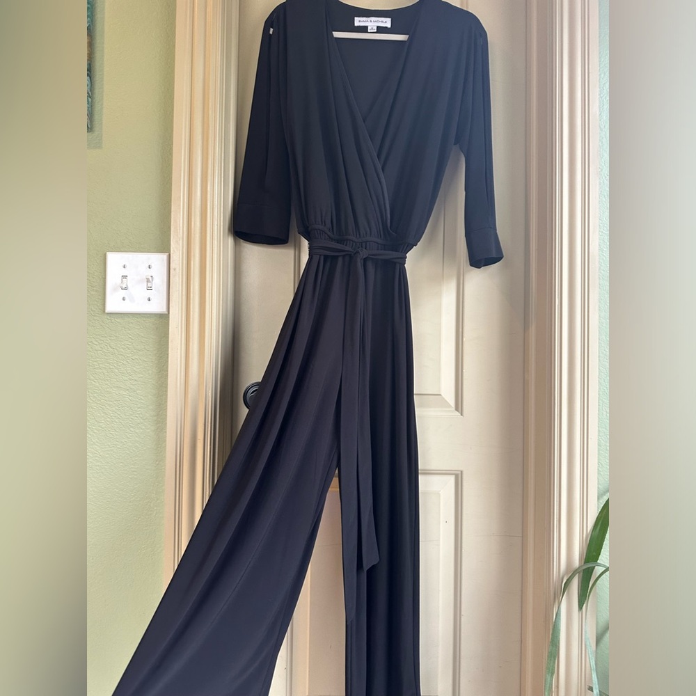 Women’s Emma & Michele Jumpsuit; Size M; Black
